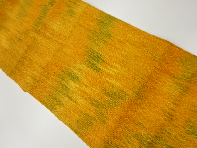 手織り紬霞模様織出し名古屋帯